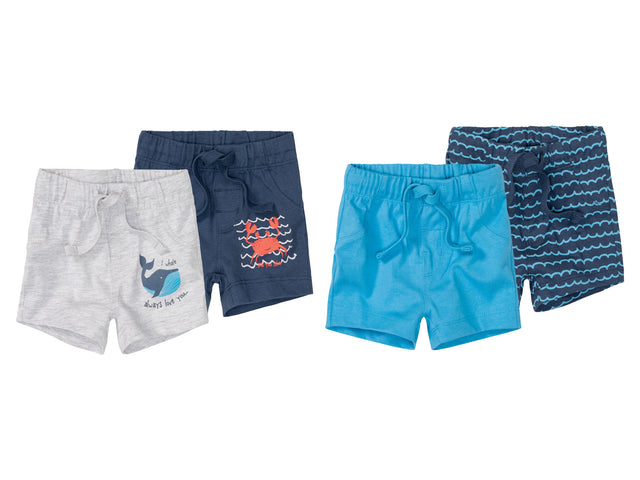 Set de 2 shorts bébé
