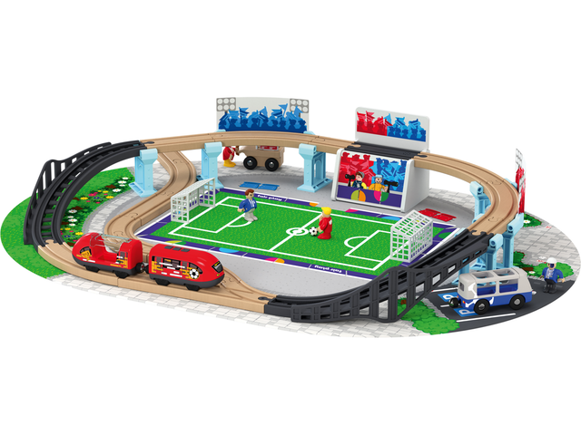 Set de chemin de fer : Pompiers ou Stade de football