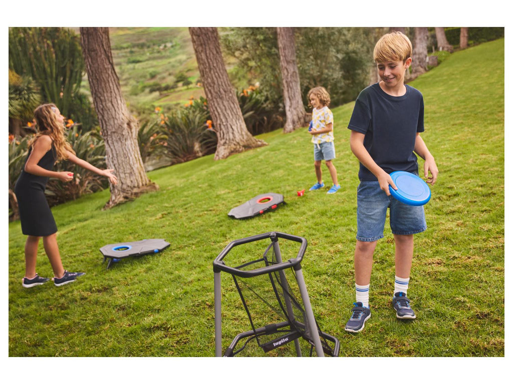 Set de disc golf ou Set de Bean Bag ou Set de smash ball ou Set de street hockey