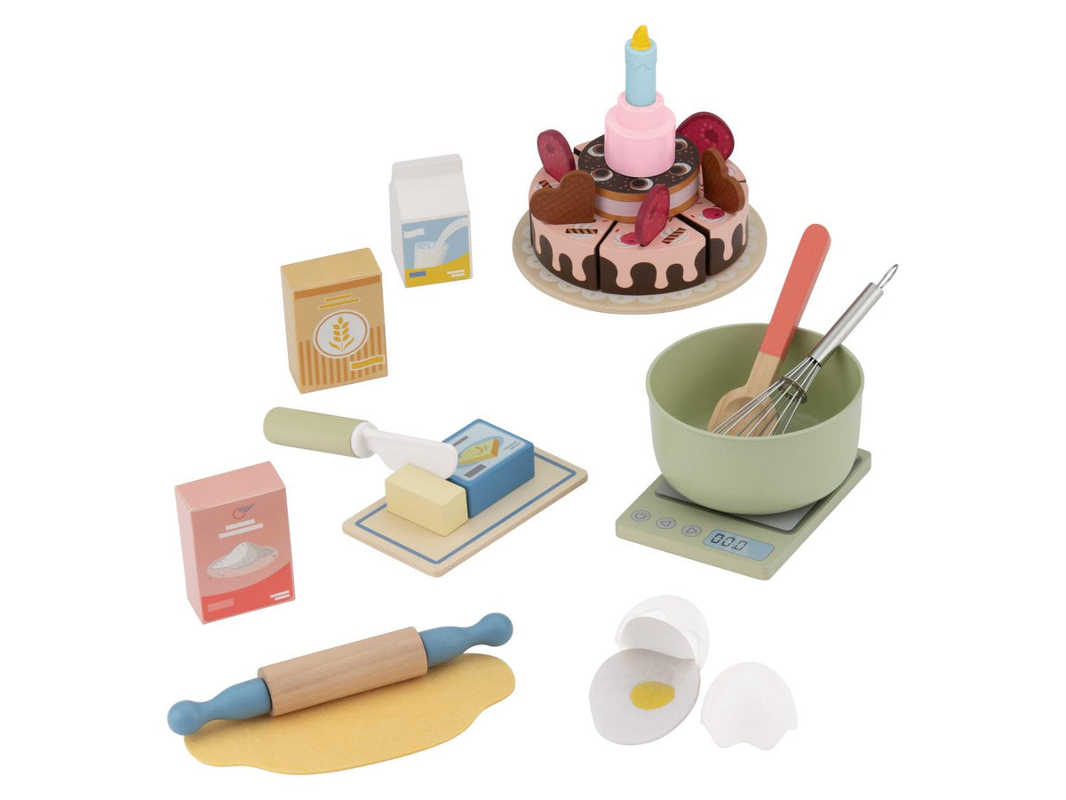 Set de jeu : burger et frites ou à gâteaux ou à salade