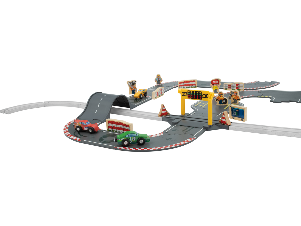Set de route en bois Ville ou Circuit