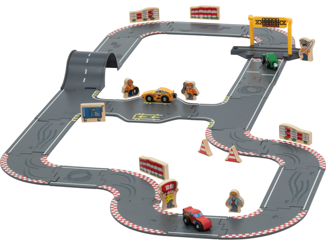 Set de route en bois Ville ou Circuit