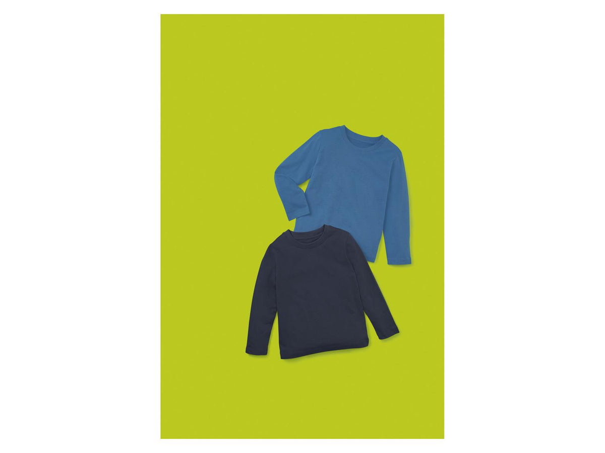 T-shirts manches longues pour tout-petits, lot de 2