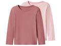 T-shirts manches longues pour tout-petits, lot de 2