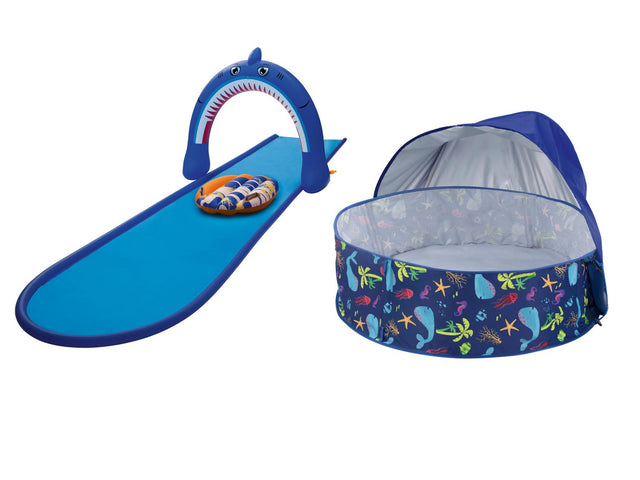 Tapis de glisse à eau ou piscine Pop Up enfant