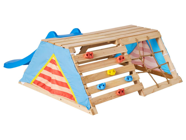 Tipi avec toboggan