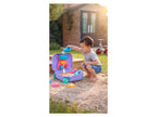 Valise à roulettes avec jouets de plage