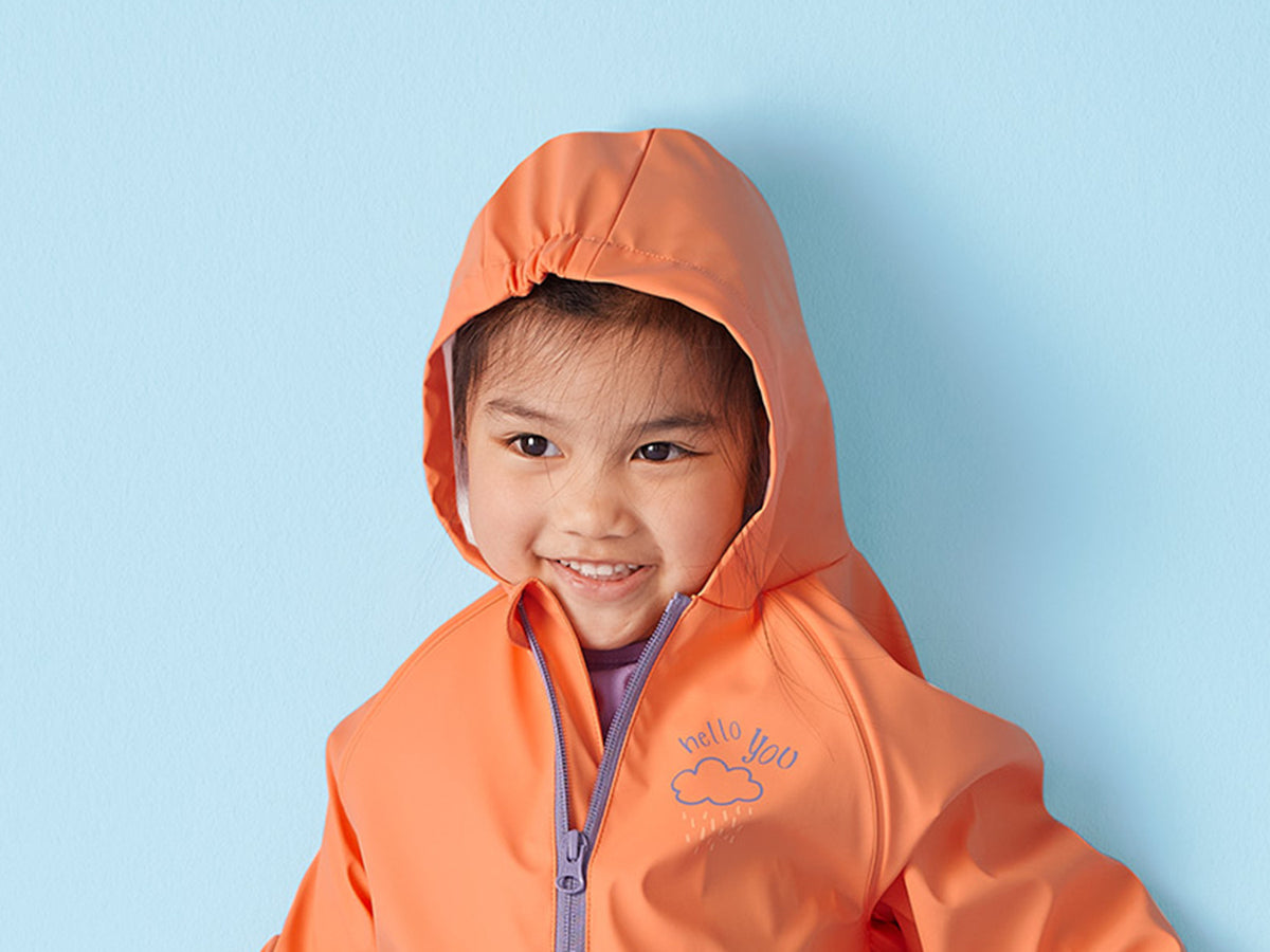 Veste imperméable petite fille