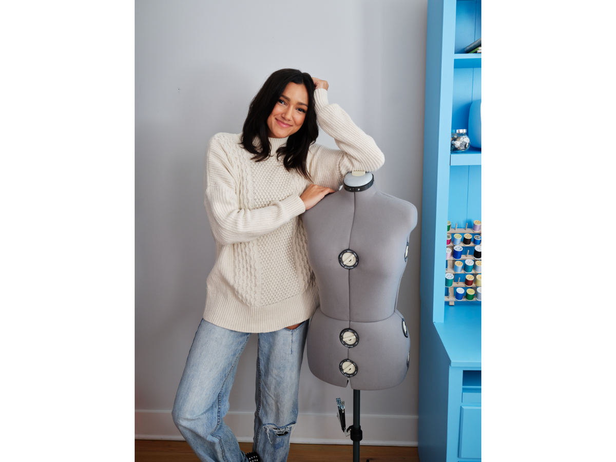 Mannequin de couture SINGER MD/LG gris