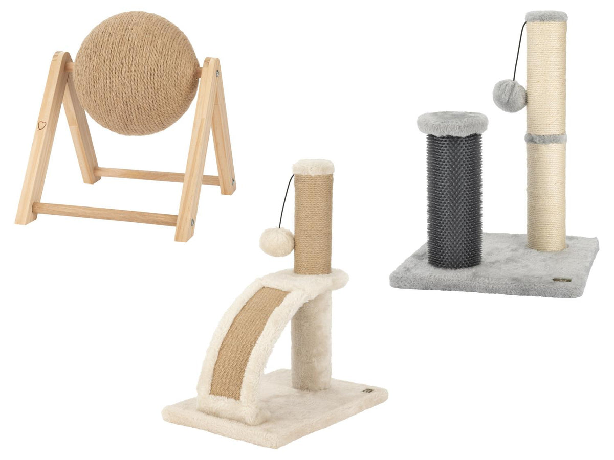 Griffoir pour chat ou Griffoir avec planche de massage ou griffoir avec brosse de massage