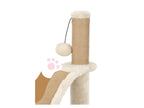 Griffoir pour chat ou Griffoir avec planche de massage ou griffoir avec brosse de massage