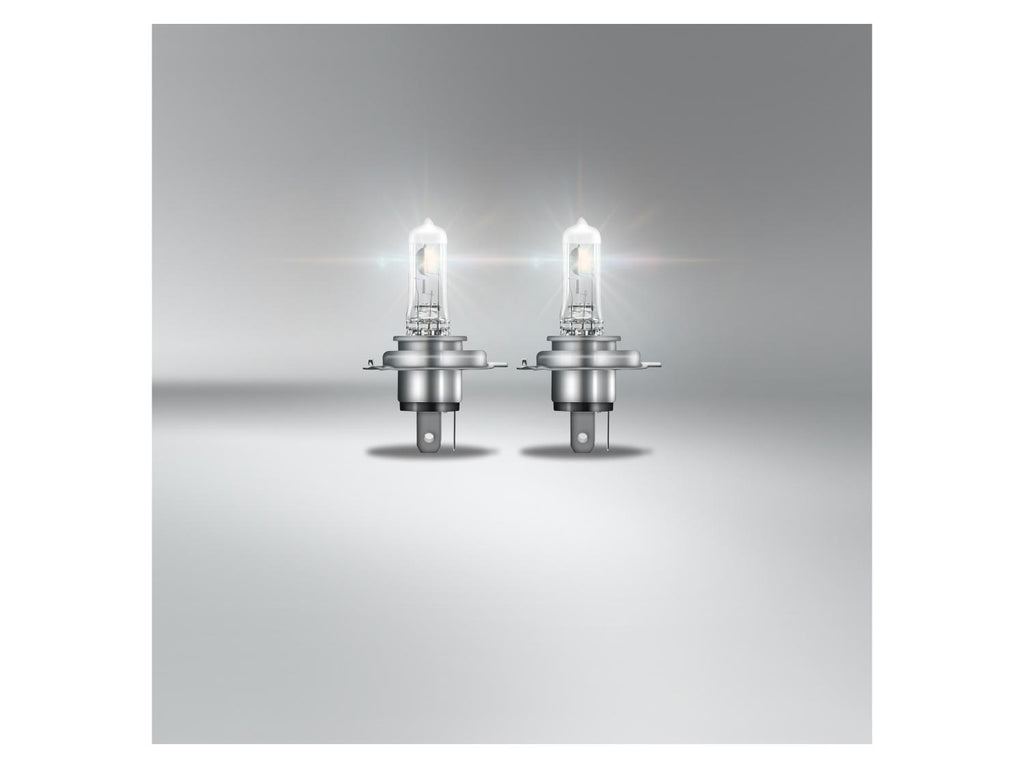 Ampoules halogènes pour phares auto H7 / H4, lot de 2