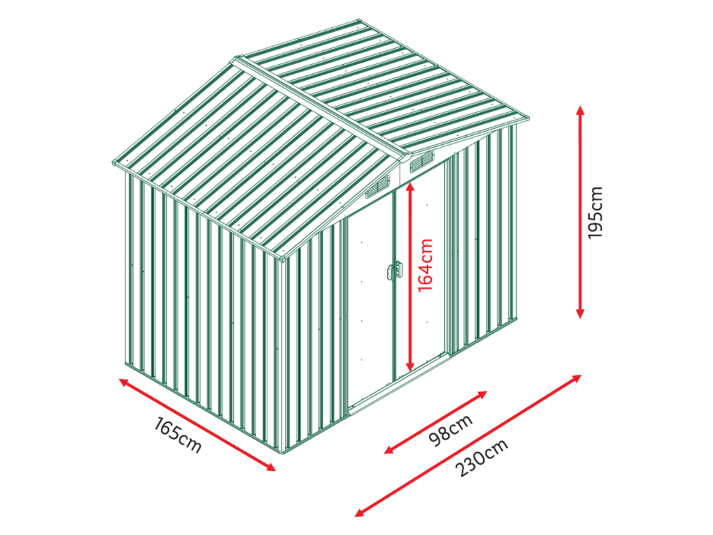 Abri de jardin XL