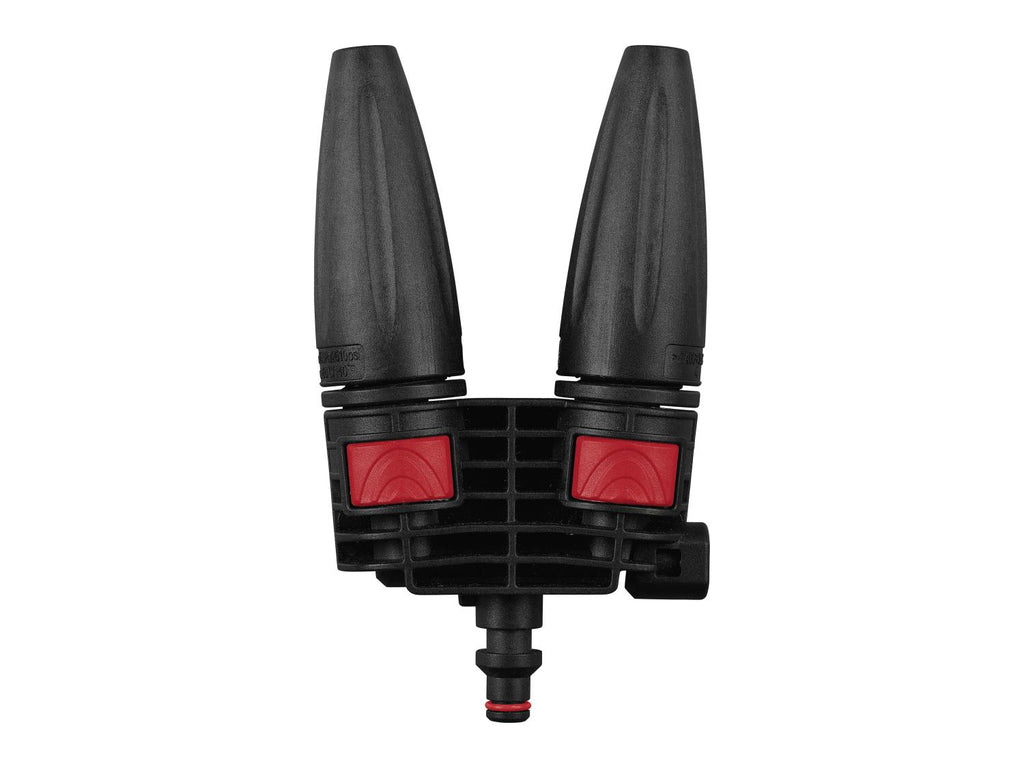 Assortiment de buses pour nettoyeur haute pression : 3 en 1 / rotabuse turbo / jet puissance / double rotabuse
