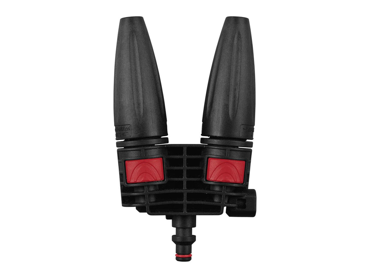 Assortiment de buses pour nettoyeur haute pression : 3 en 1 / rotabuse turbo / jet puissance / double rotabuse