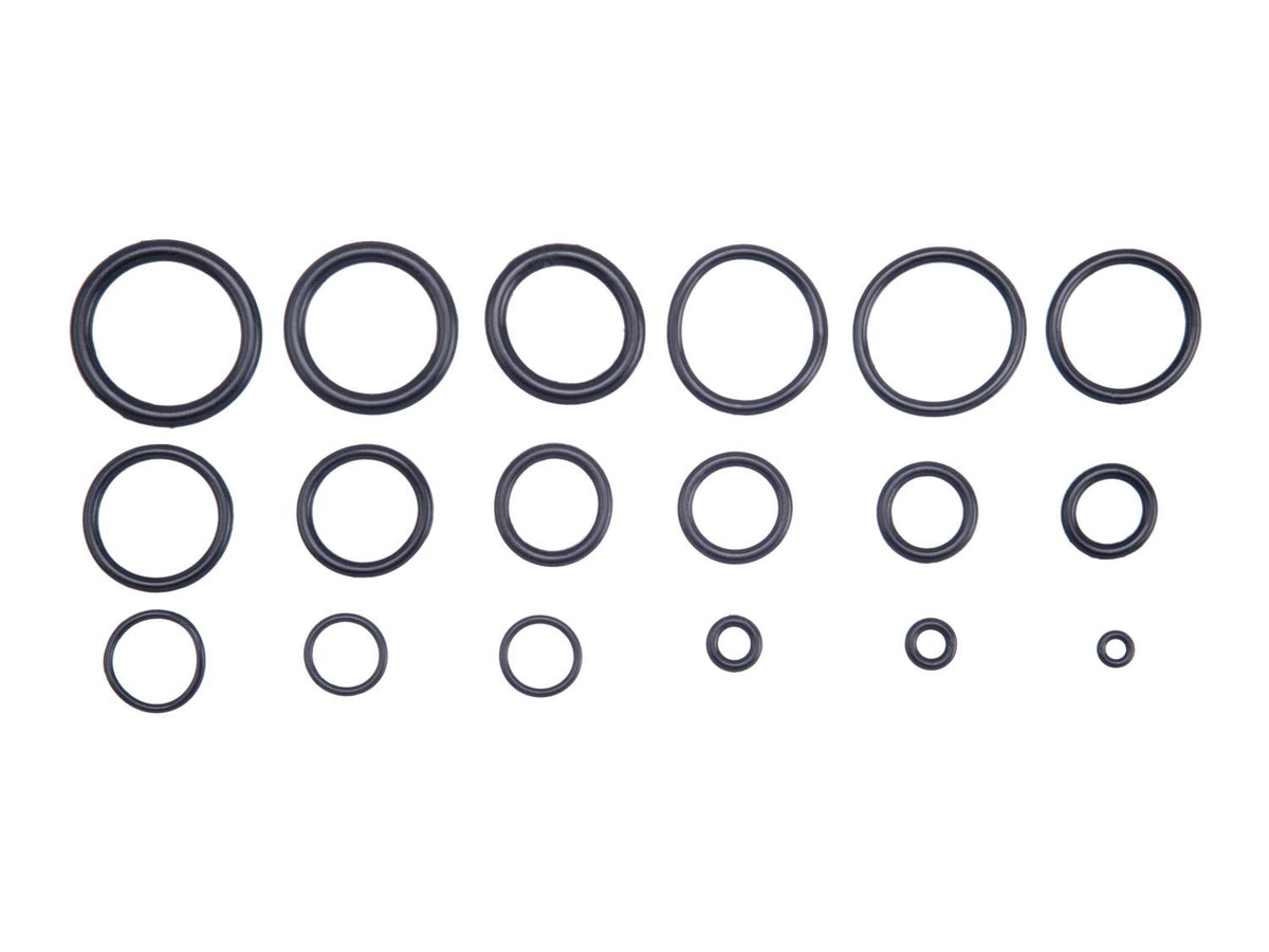 Assortiment de crochets et œillets / gaines thermorétractables / rivets pop / bagues d'étanchéité / colliers de serrage / colliers à oreilles