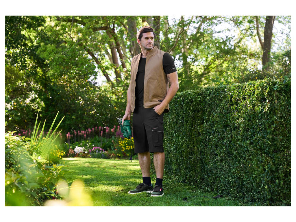 Bermuda de travail homme stretch