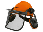 Casque de protection forestière
