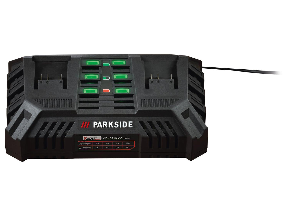 Chargeur de batterie double PDSLG 20 B1, 2,5 A, 20 V