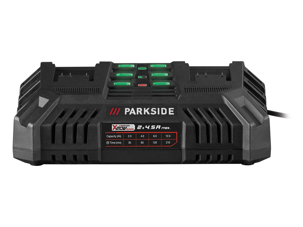 Chargeur de batterie double PDSLG 20 B1, 2,5 A, 20 V