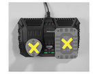 Chargeur de batterie double PDSLK 12 B2, 4,5 A, 12 V