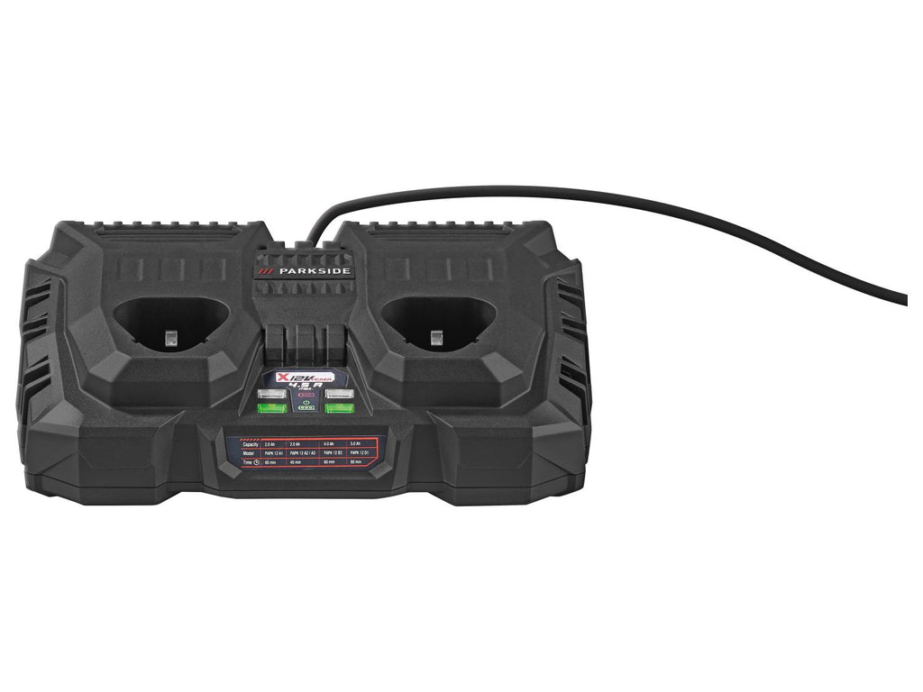 Chargeur de batterie double PDSLK 12 B2, 4,5 A, 12 V