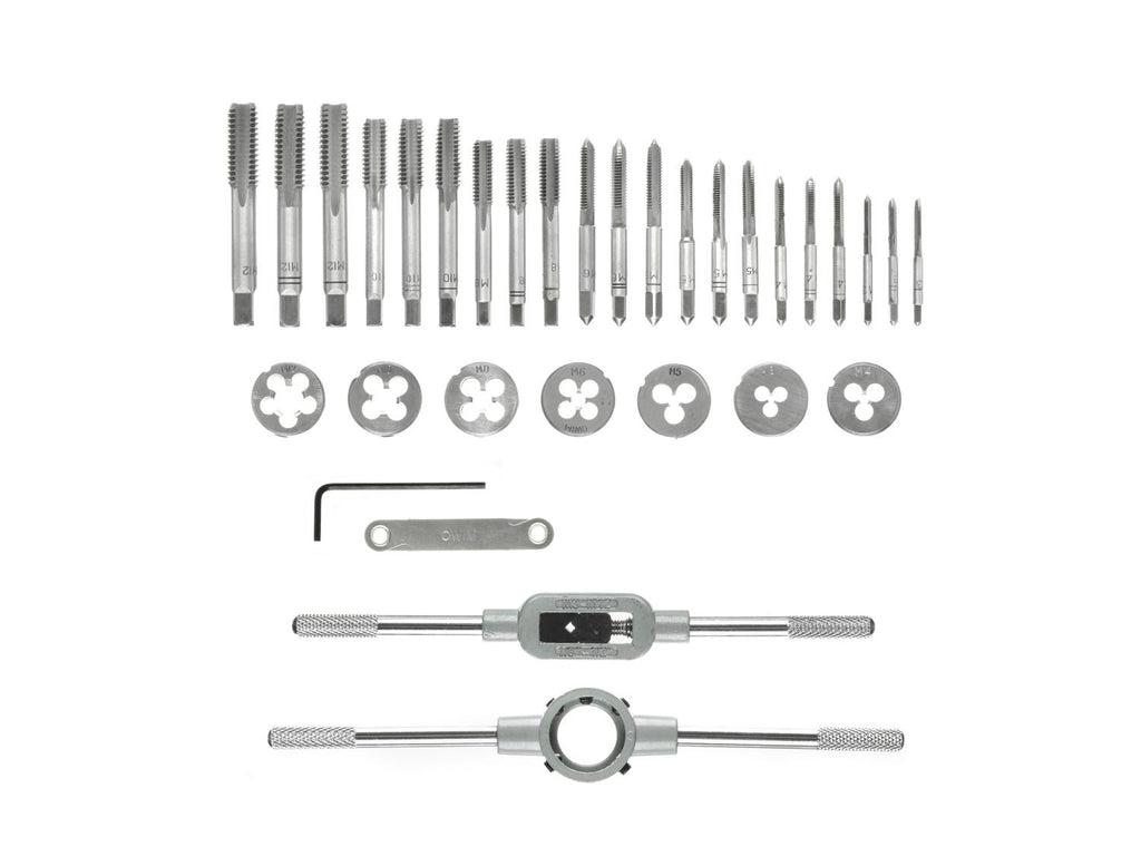 Coffret de tarauds et filières, 32 pièces