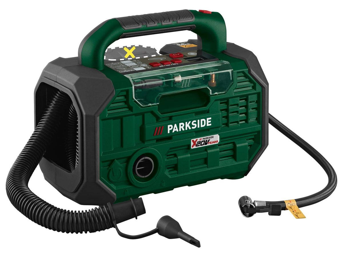 Compresseur et pompe à air sans fil 20 V « PKA 20-Li C3 », sans batterie ni chargeur