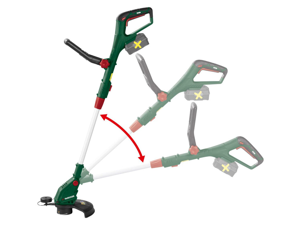 Coupe-bordures sans fil + batterie + chargeur rapide, 20 V