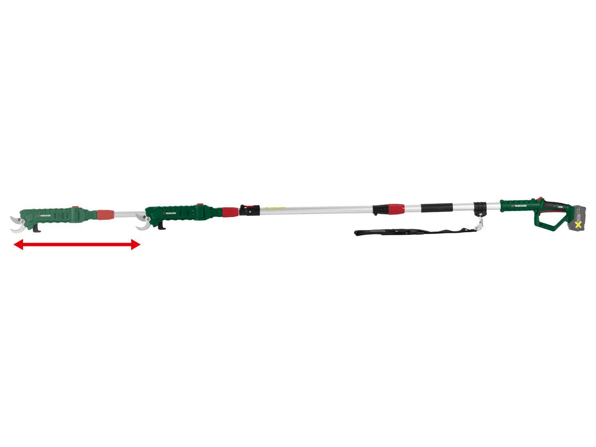 Coupe-branches sans fil télescopique, 20 V, PATA 20-Li A1, sans batterie - sans chargeur