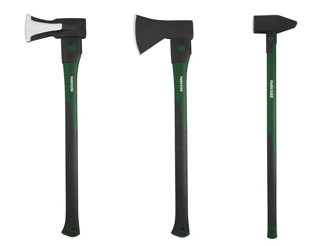 Hache à fendre, 2,0 kg ou hache de forestier,1,25 kg ou Masse de chantier, 4,0 kg