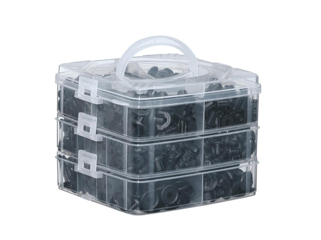 Kit d'outils de démontage auto ou clips de fixation et serre-câbles