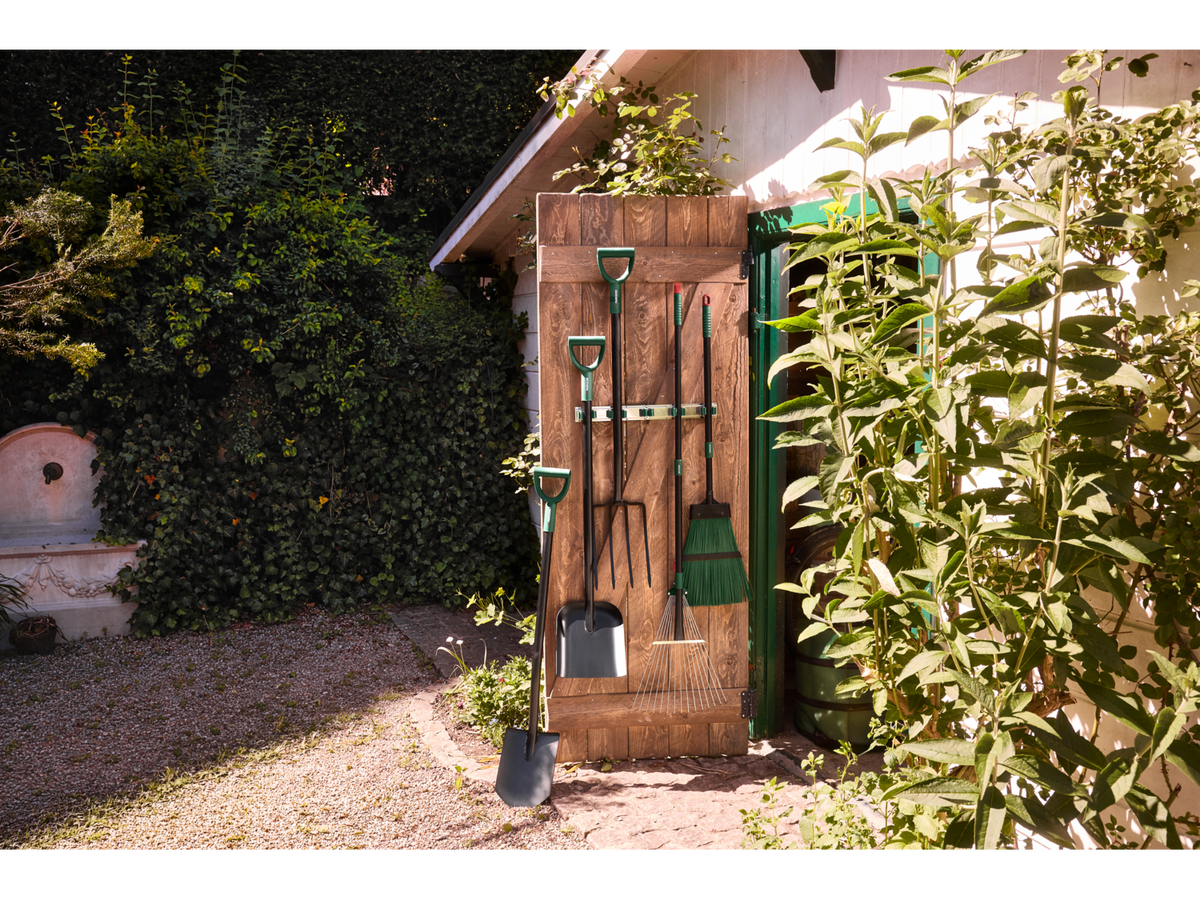 Kit d'outils de jardin : bêche pointue, pelle et fourche à bêcher