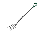 Kit d'outils de jardin : bêche pointue, pelle et fourche à bêcher