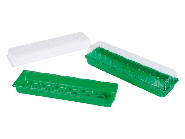 Kit de serres de germination, avec 20 emplacements de plant° par bac