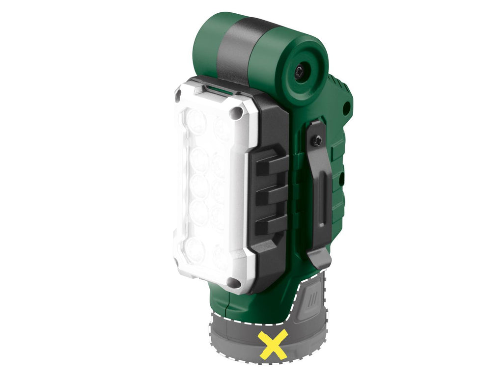 Lampe de travail LED sans fil 12 V « PLLA 12 D3 », sans batterie ni chargeur