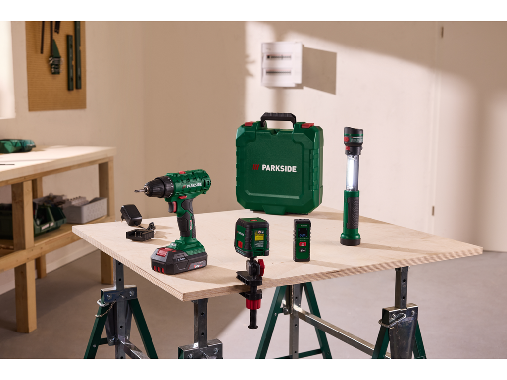 Laser en croix, PKLL 7 F6 ou Télémètre laser, PLEM 20 B5 20 m