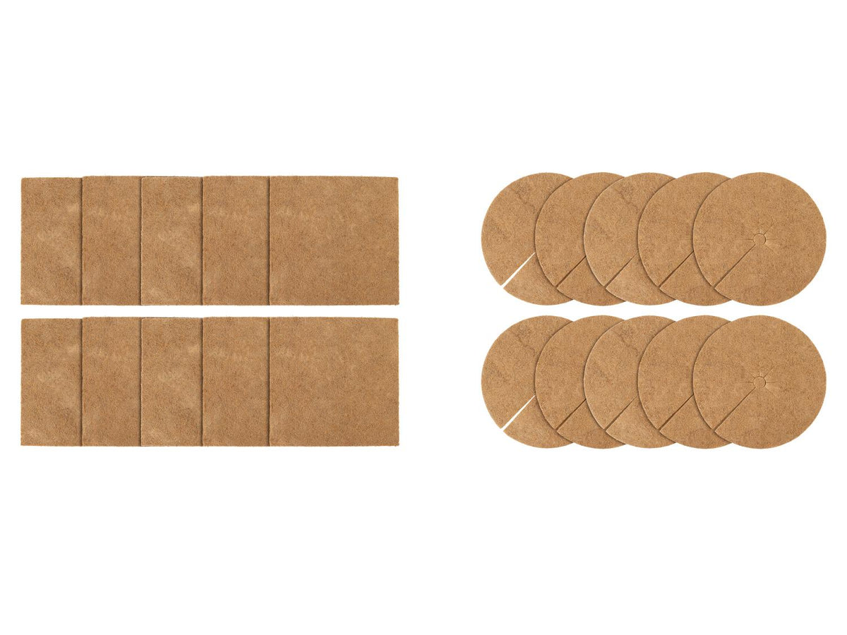 Lot de 10 disques de coco