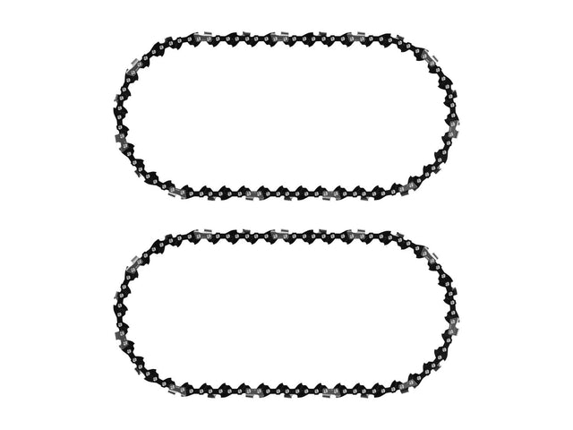 Lot de 2 chaînes de rechange pour tronçonneuse