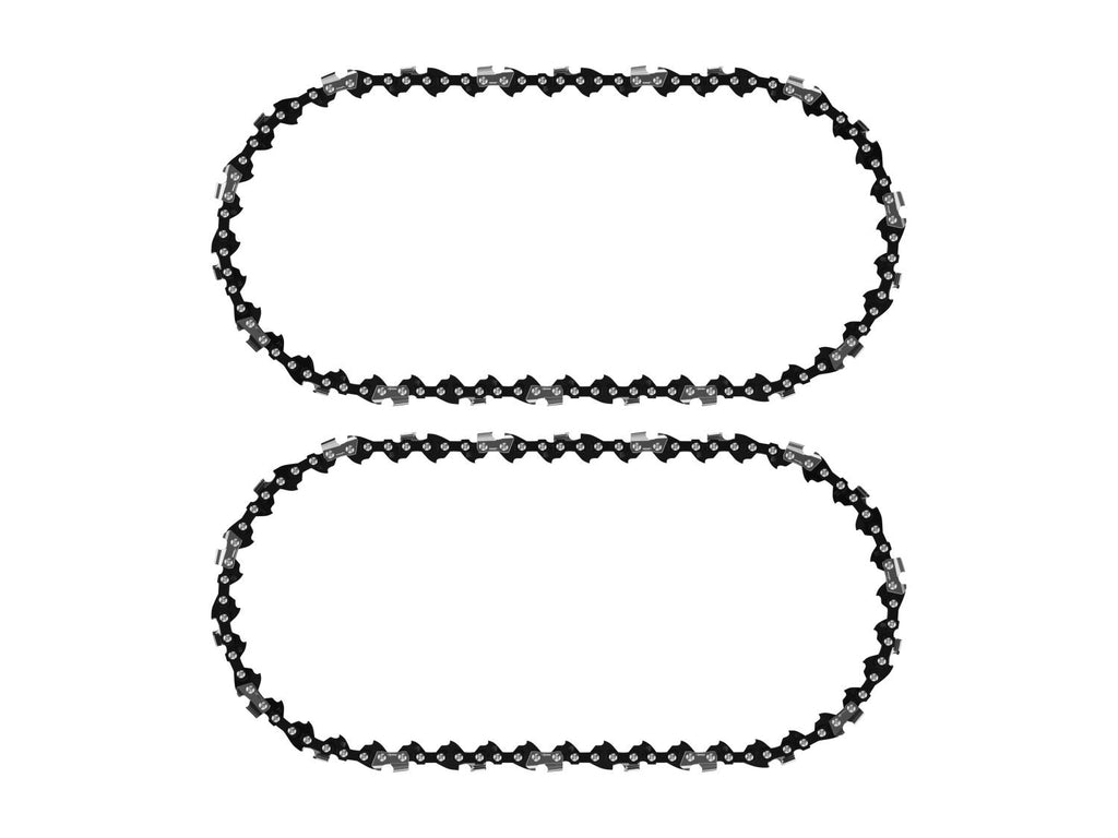 Lot de 2 chaînes de rechange pour tronçonneuse