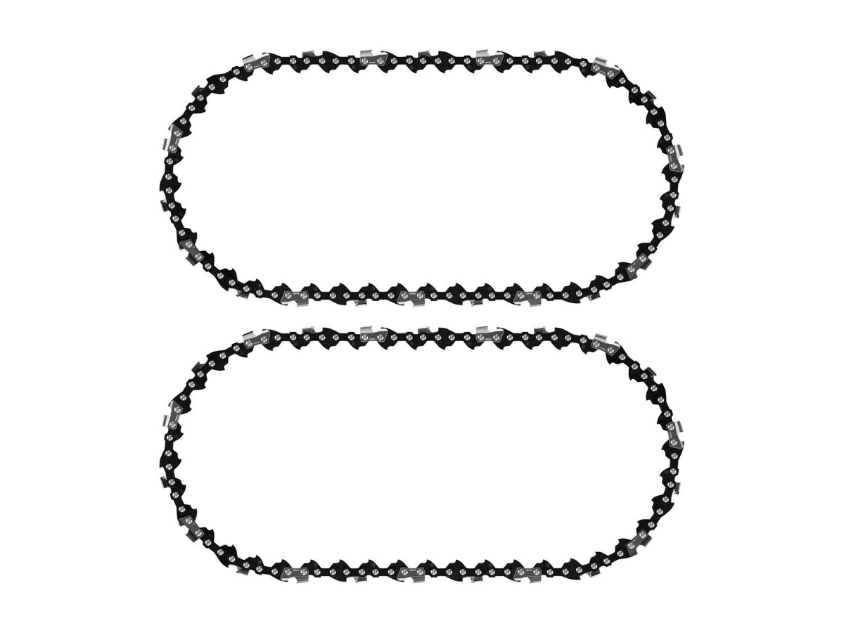 Lot de 2 chaînes de rechange pour tronçonneuse