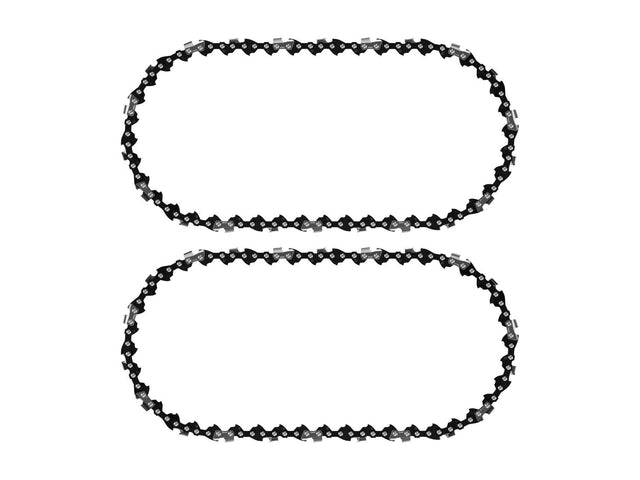 Lot de 2 chaînes de rechange pour tronçonneuse