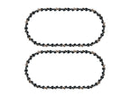 Lot de 2 chaînes de tronçonneuse