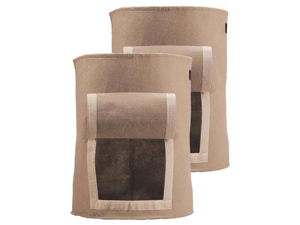 Lot de 2 sacs de plantation en feutre