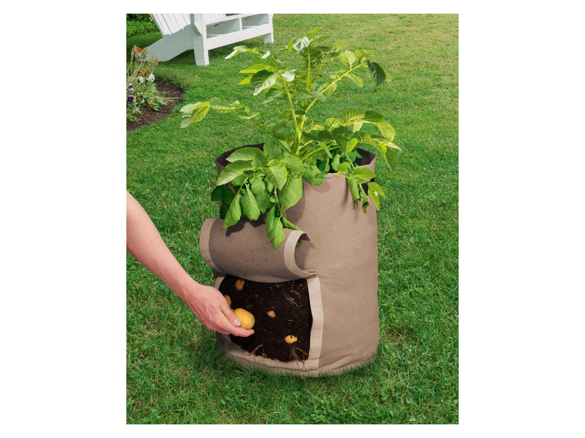 Lot de 2 sacs de plantation en feutre