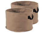 Lot de 2 sacs de plantation en feutre