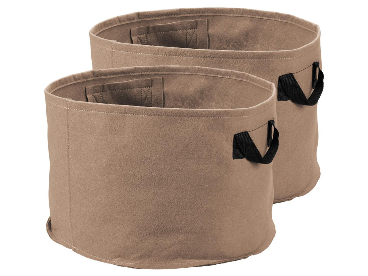 Lot de 2 sacs de plantation en feutre
