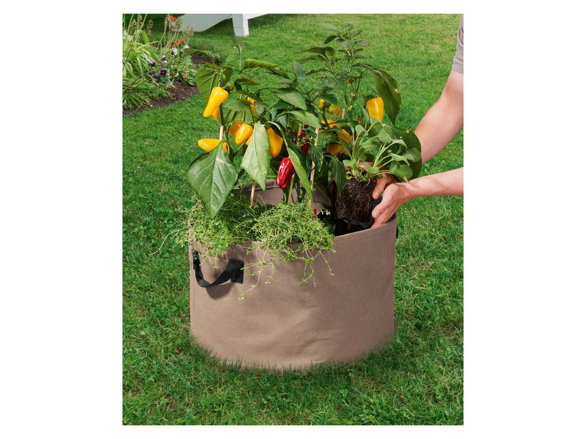 Lot de 2 sacs de plantation en feutre