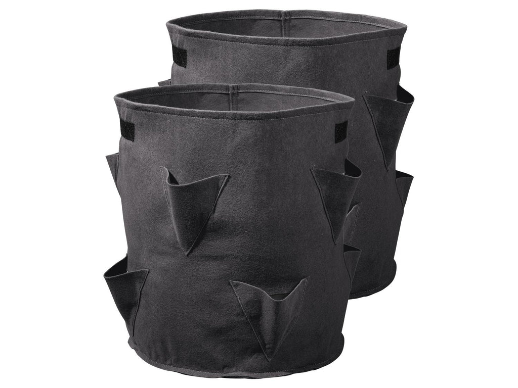 Lot de 2 sacs de plantation en feutre