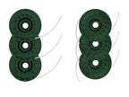 Lot de 3 bobines de fil pour coupe-bordures